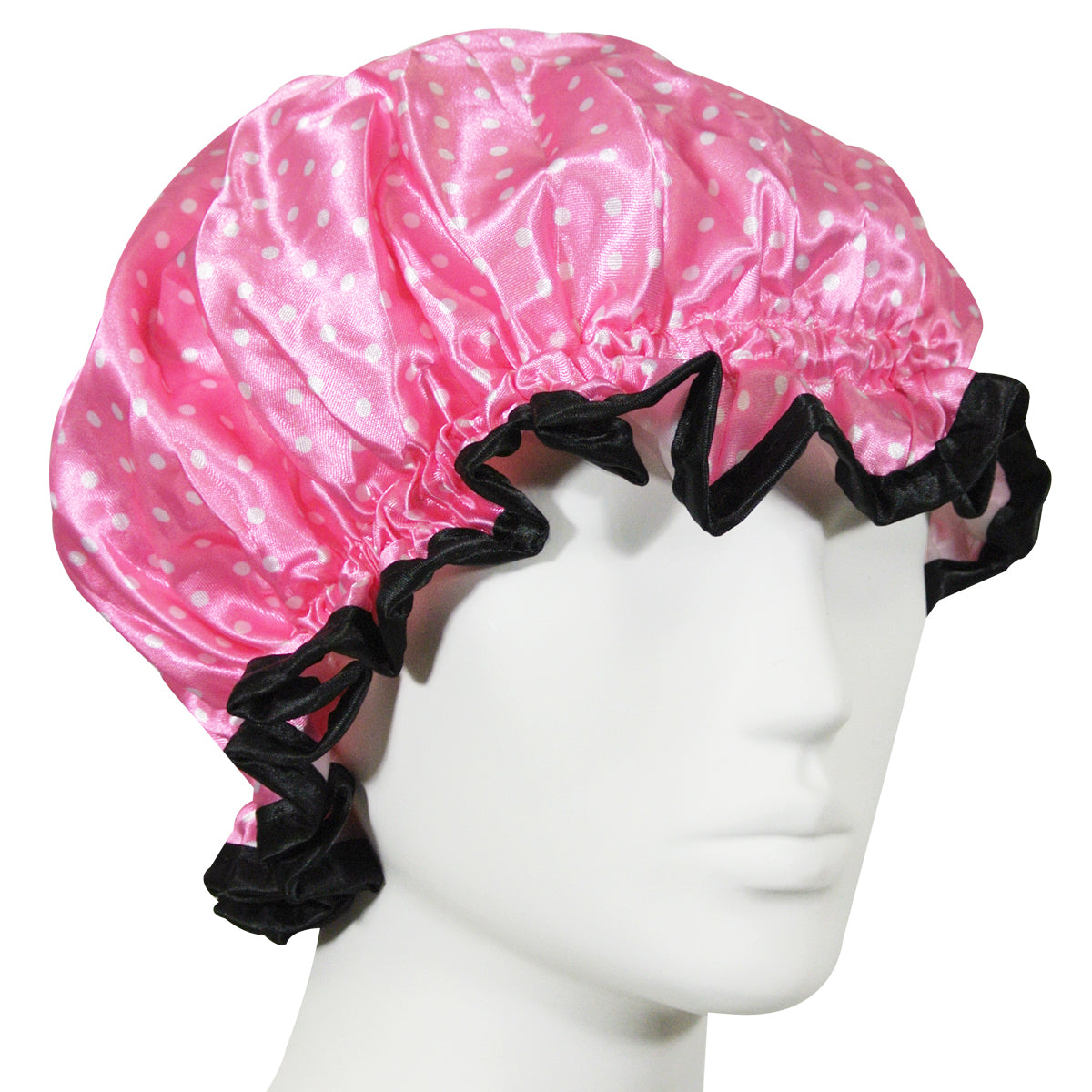 Wrapables Stylish Satin Shower Cap