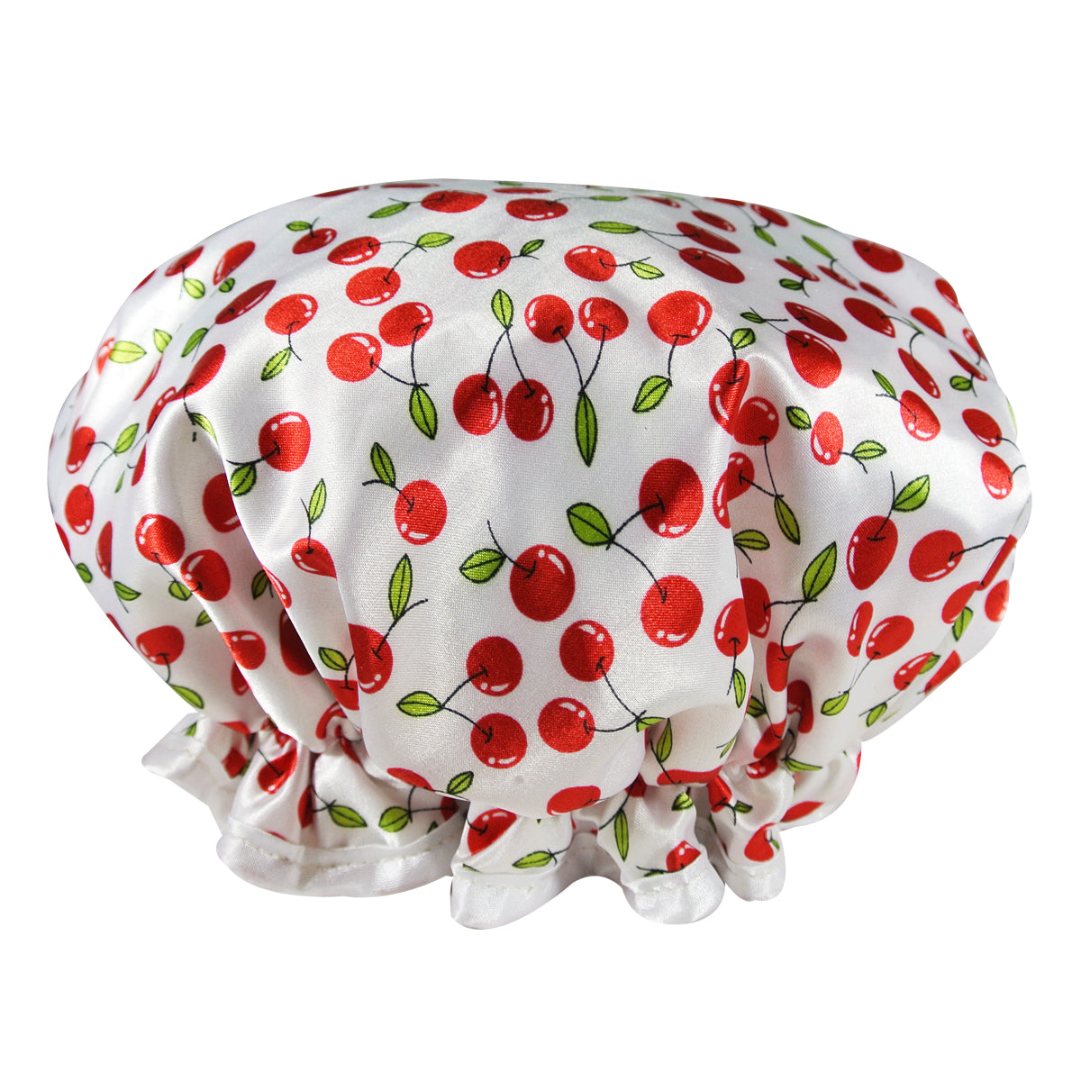 Wrapables Stylish Satin Shower Cap