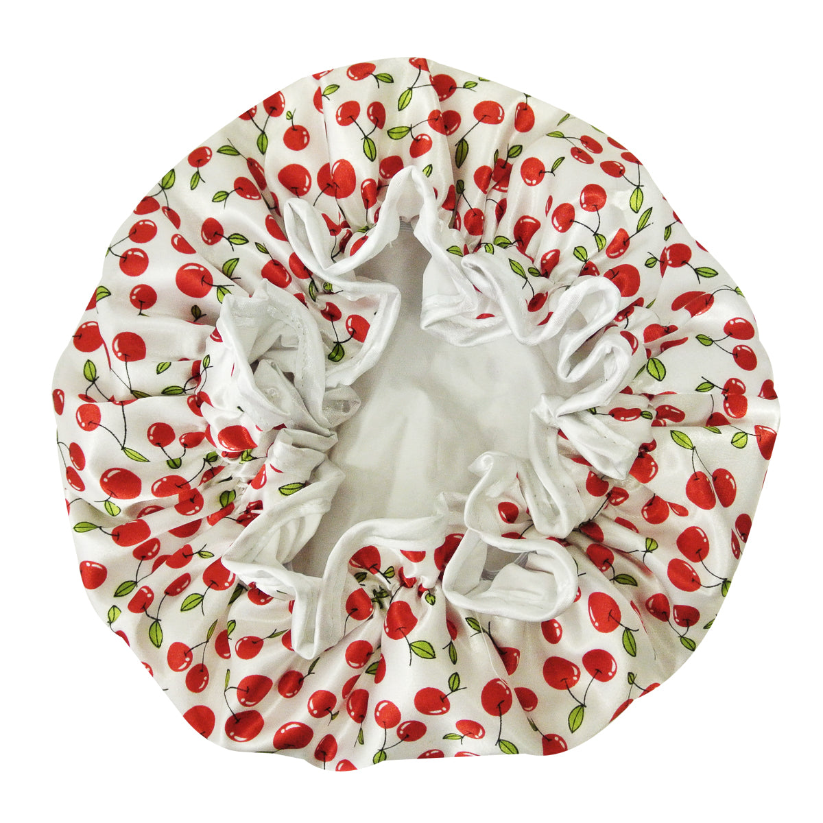 Wrapables Stylish Satin Shower Cap