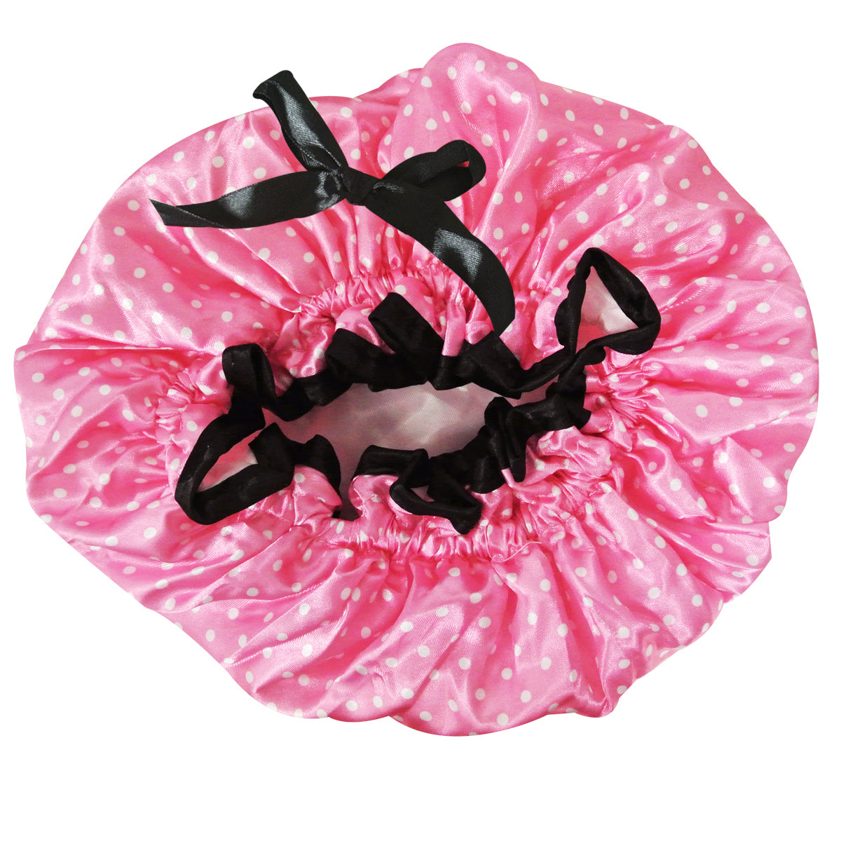 Wrapables Stylish Satin Shower Cap