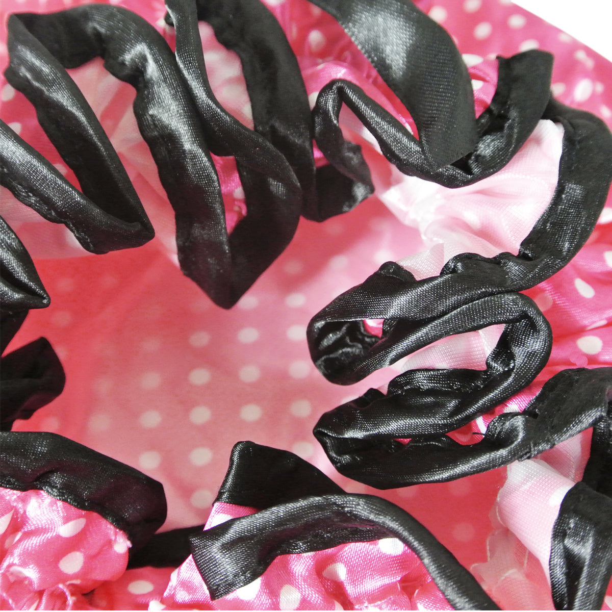 Wrapables Stylish Satin Shower Cap