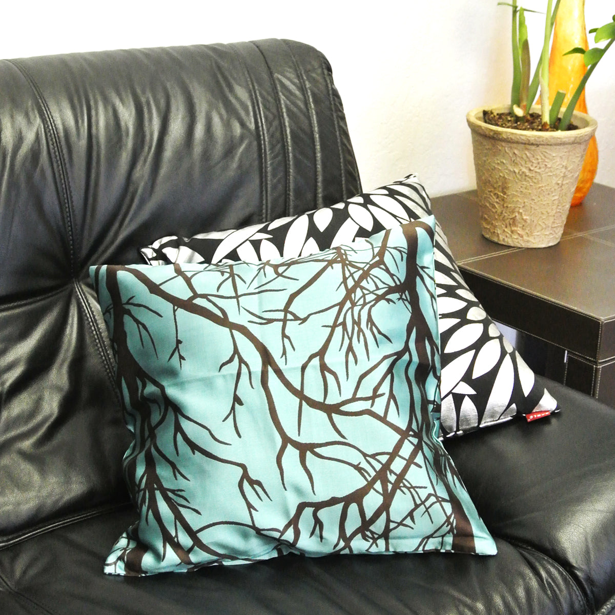 Kella Milla Contemporary Woodlands Throw Pillow Cover