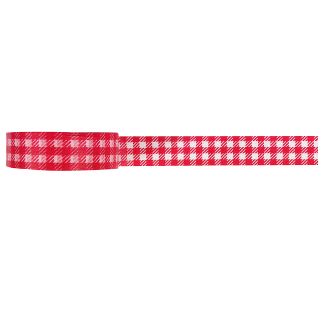 Wrapables Plaid Pattern Japanese Washi Masking Tape