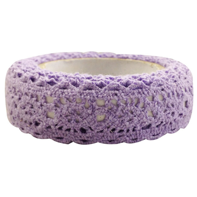 Wrapables Colorful Decorative Adhesive Lace Tape