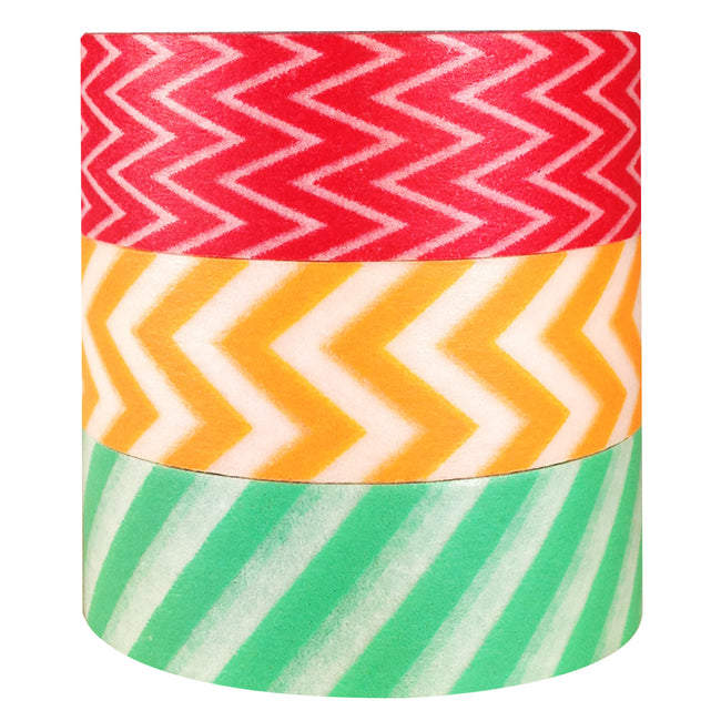 Wrapables Dazzle Me Japanese Washi Masking Tape (Set of 3)