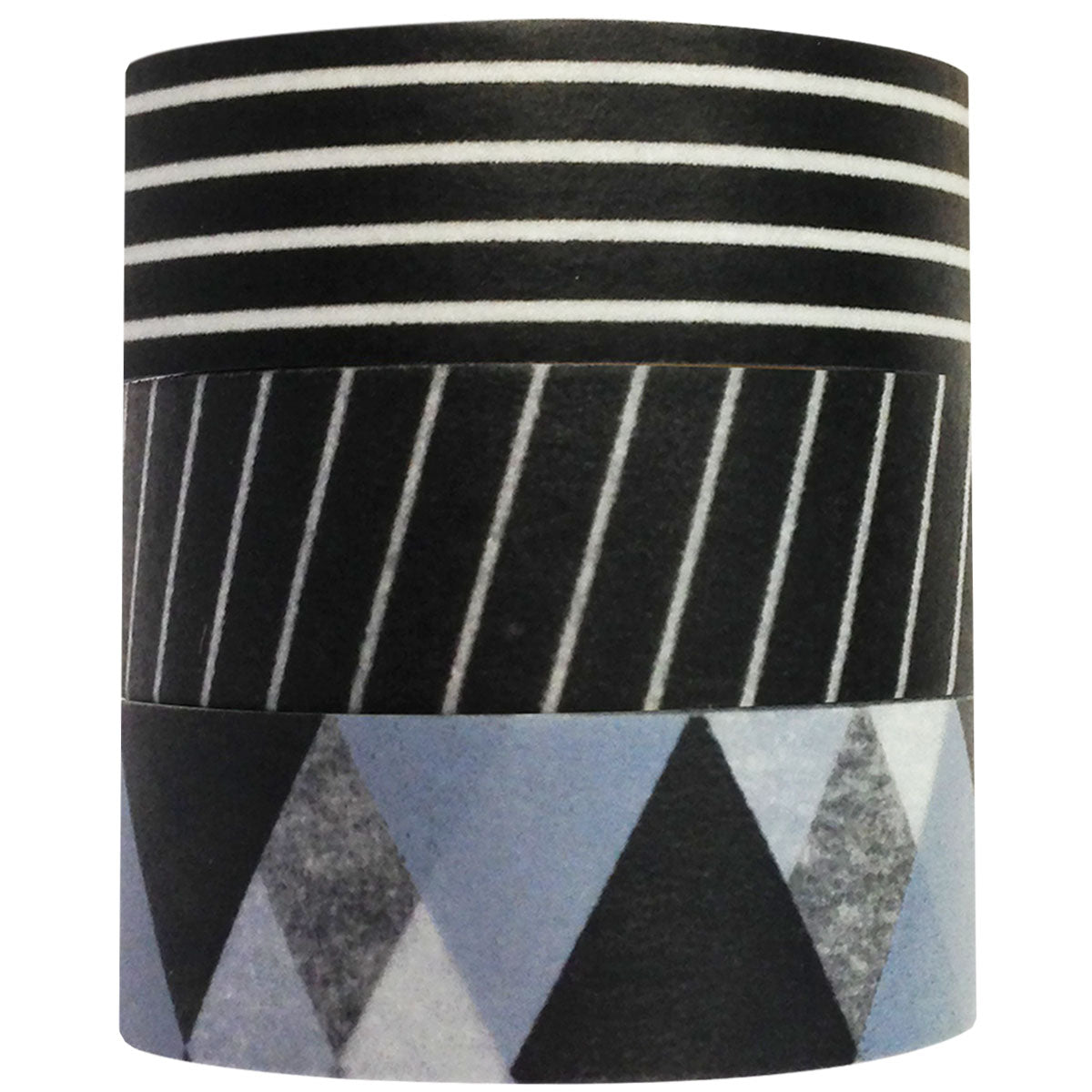 Tuxedo Japanese Washi Masking Tape (Set of 3)
