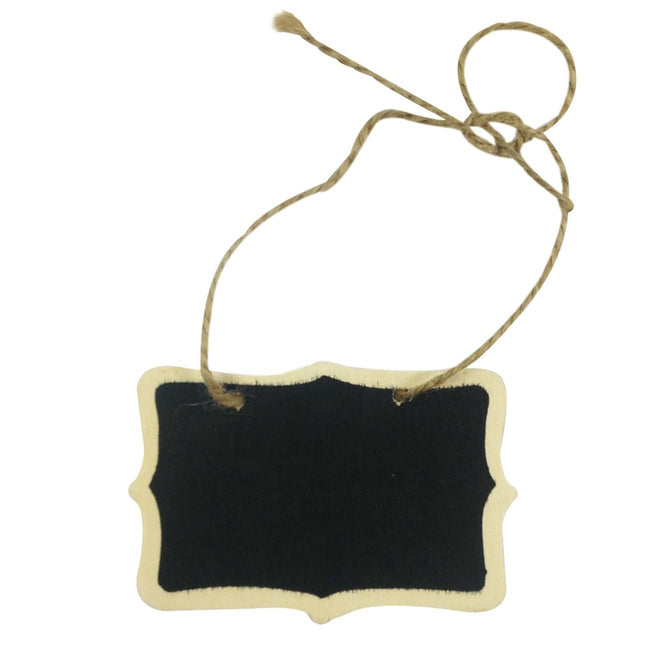 Wrapables Double Sided Mini Chalkboard (Set of 6) - Rectangle