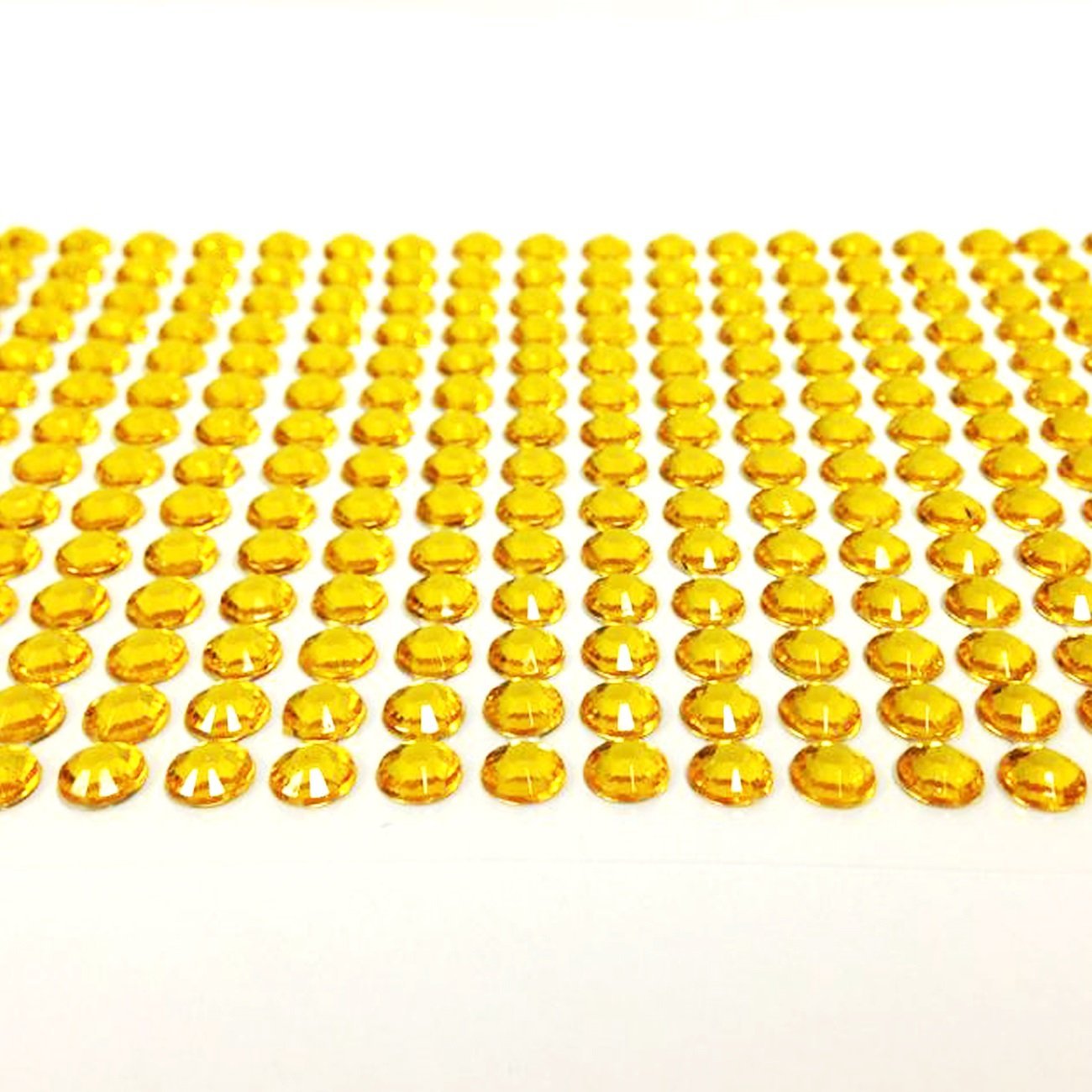 Wrapables 6mm Crystal Diamond Adhesive Rhinestones, 500 pieces