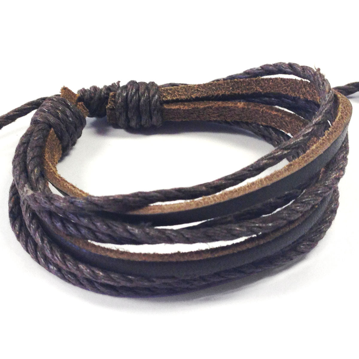 Wrapables Leather Adjustable Bracelets