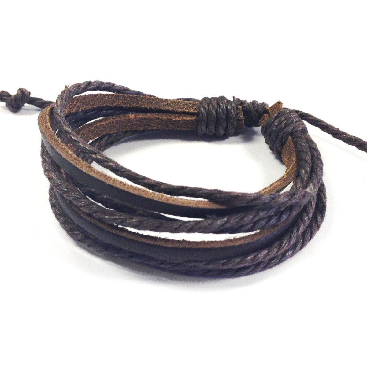 Wrapables Leather Adjustable Bracelets