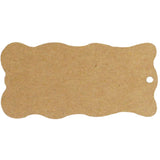 Wrapables 20 Gift Tags/Kraft Hang Tags with Free Cut Strings