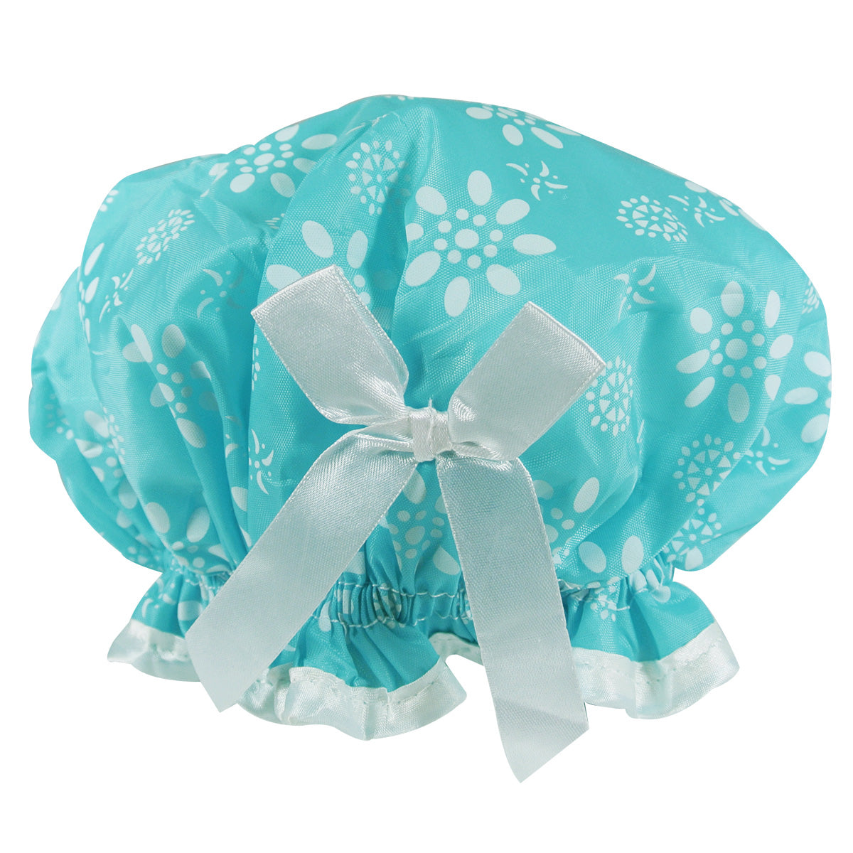 Wrapables Stylish Satin Shower Cap