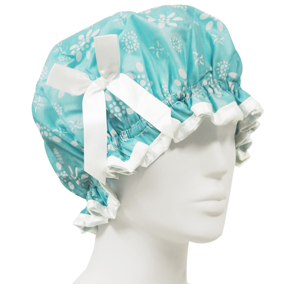Wrapables Stylish Satin Shower Cap