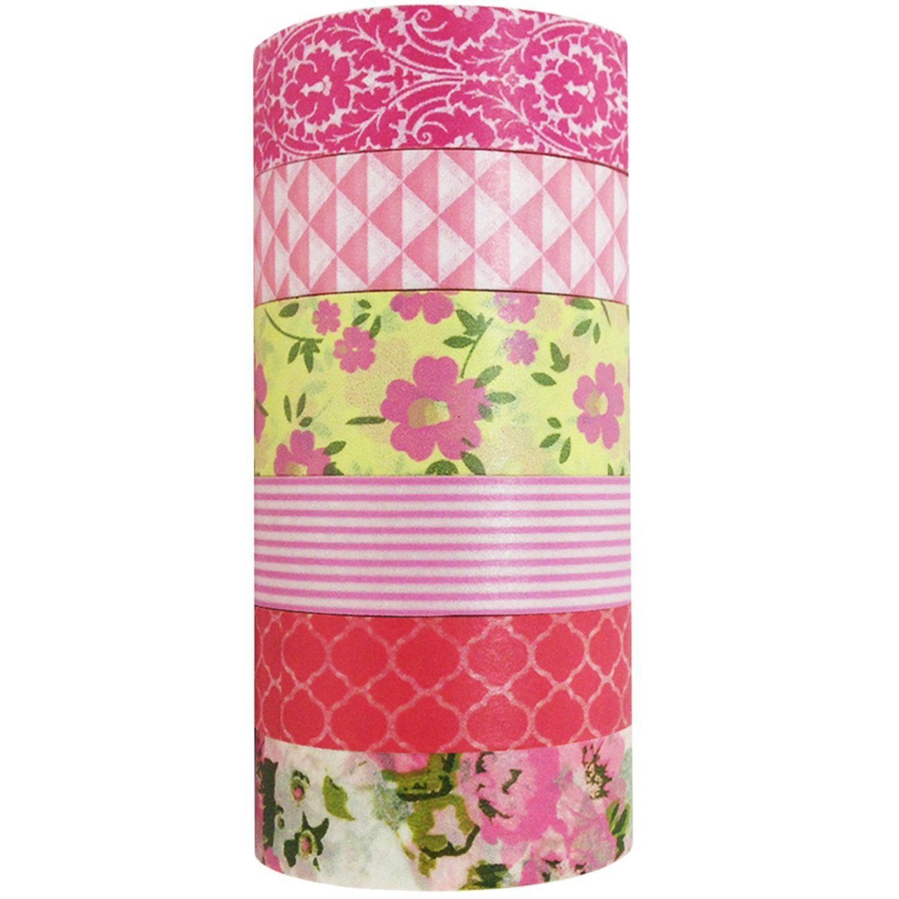 Wrapables Washi Masking Tape Collection, Premium Value Pack