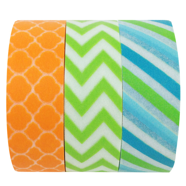 Summer Days Japanese Washi Masking Tape (Set of 3)