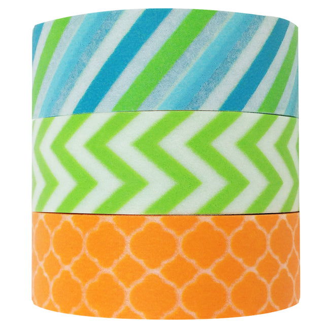 Summer Days Japanese Washi Masking Tape (Set of 3)