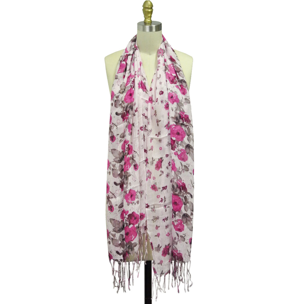 Wrapables Viscose Floral Print Scarf