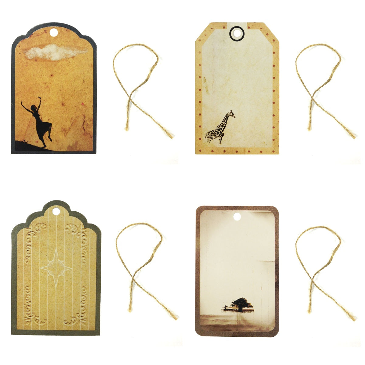 Wrapables Printing Tag, Set of 24
