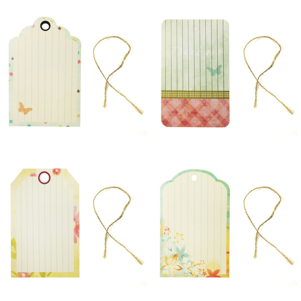 Wrapables Printing Tag, Set of 24