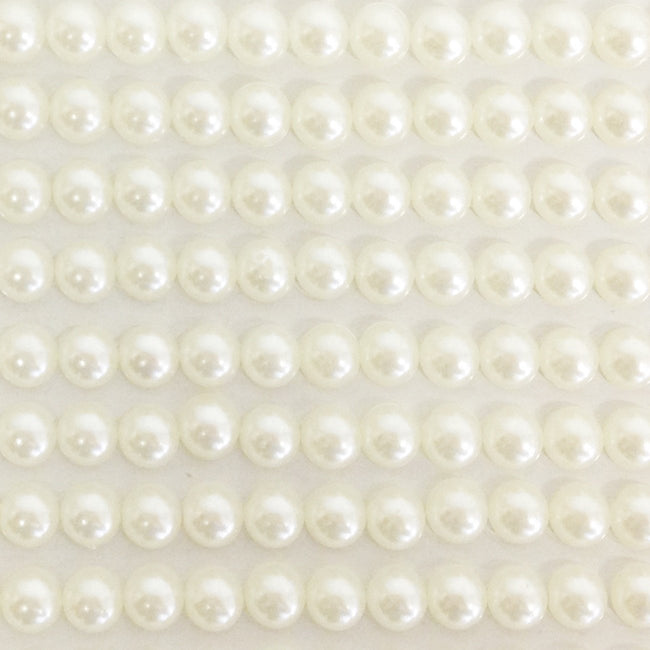 Wrapables 5mm Self Adhesive Pearl Stickers, 765pcs