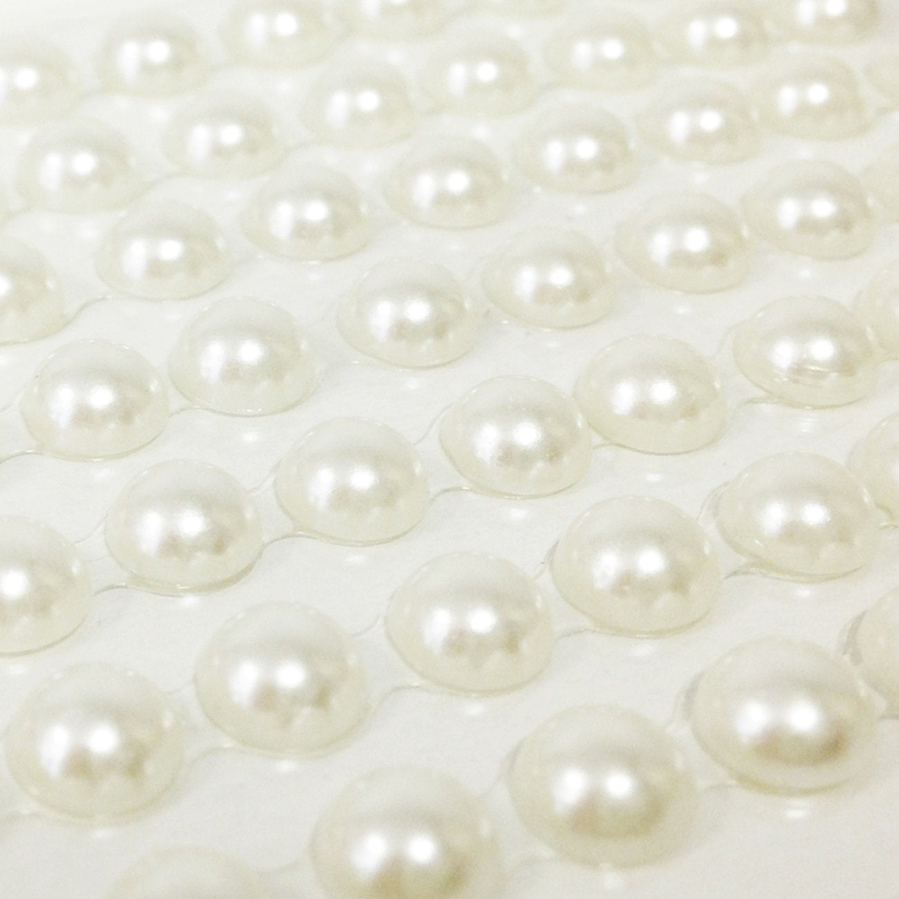 Wrapables 6mm Self Adhesive Pearl Stickers, 420pcs