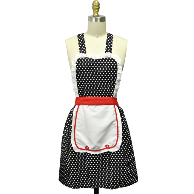 Kella Milla Retro 50's Polka Dot Apron