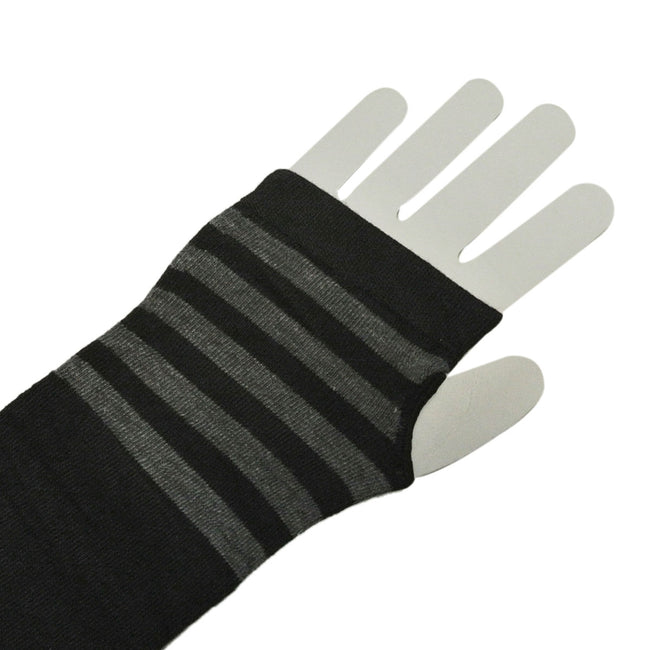 Wrapables Striped Arm Warmers