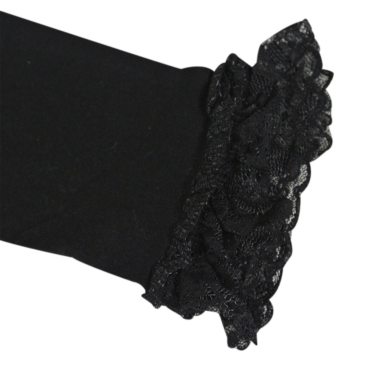 Wrapables Toddler Stretch Leggings with Lace Trim, Set of 3 (Blue, Green, Black)