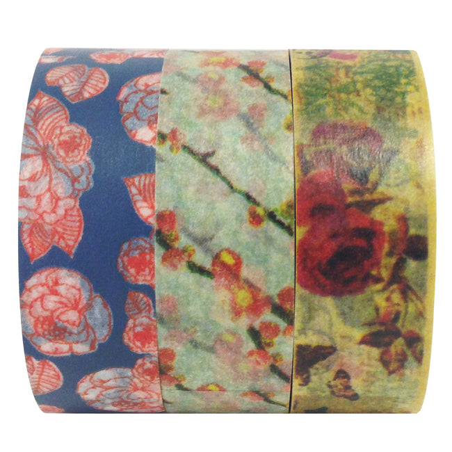 Vintage Memories Japanese Washi Masking Tape (Set of 3)