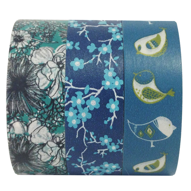 Wrapables Changing Seasons Japanese Washi Masking Tape (Set of 3)