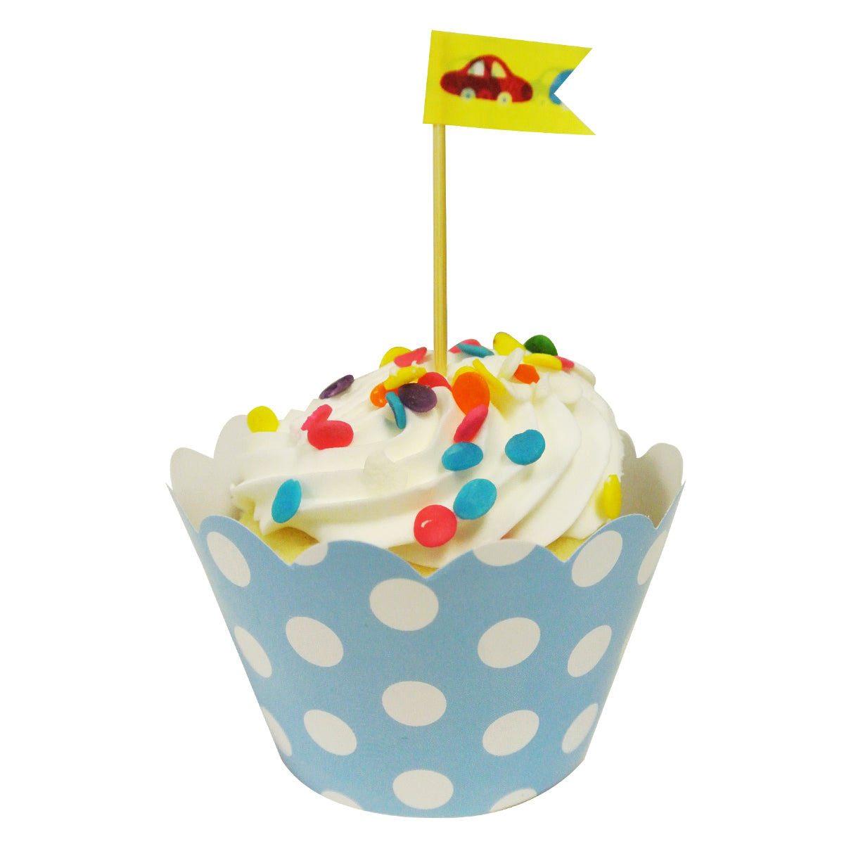 Wrapables Standard Size Polka Dots Cupcake Wrappers (Set of 20)