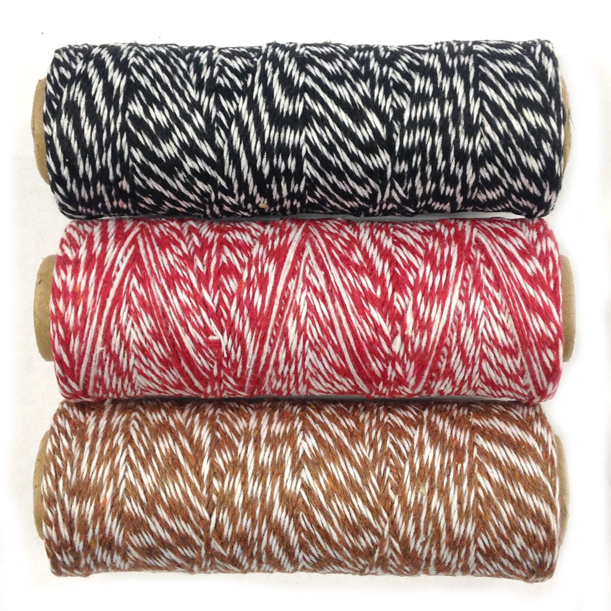 Wrapables Cotton Baker's Twine 4ply 330 Yards (Set of 3 Spools x 110 Yards)