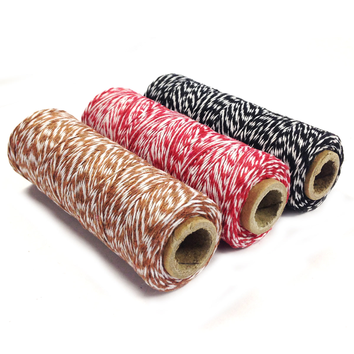 Wrapables Cotton Baker's Twine 4ply 330 Yards (Set of 3 Spools x 110 Yards)