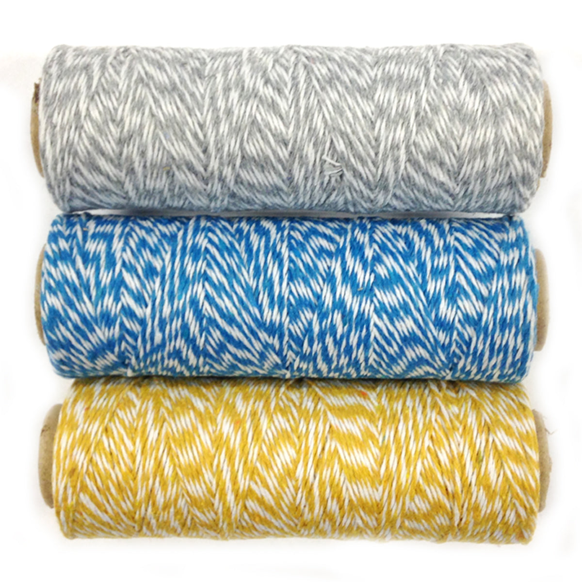 Wrapables Cotton Baker's Twine 4ply 330 Yards (Set of 3 Spools x 110 Yards)
