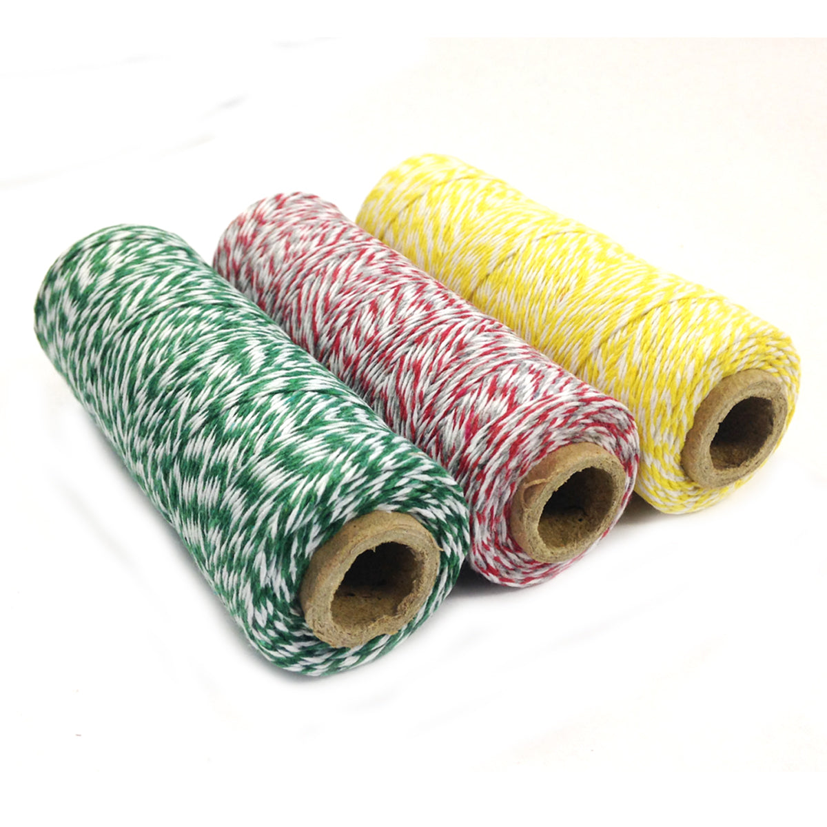 Wrapables Cotton Baker's Twine 4ply 330 Yards (Set of 3 Spools x 110 Yards)