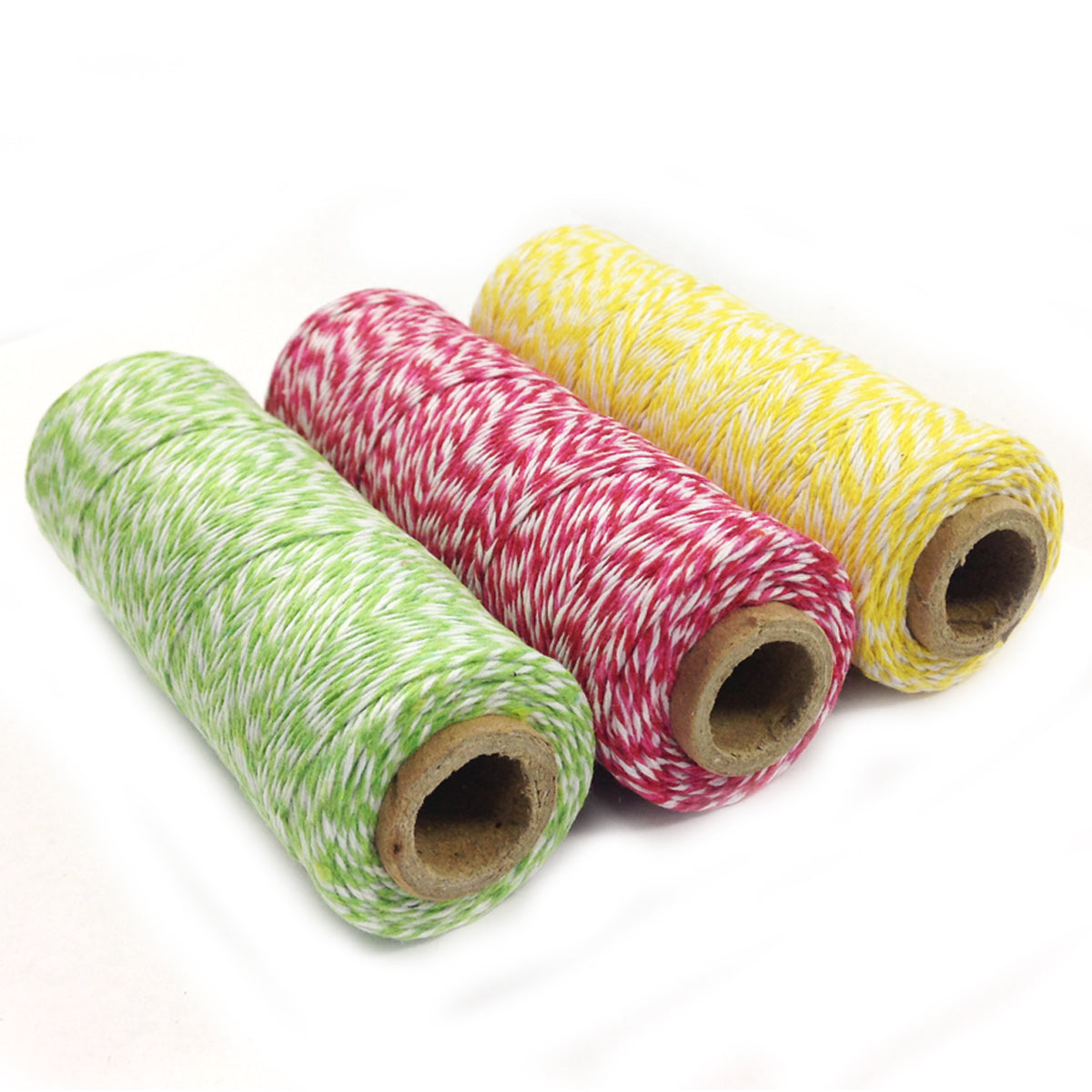 Wrapables Cotton Baker's Twine 4ply 330 Yards (Set of 3 Spools x 110 Yards)