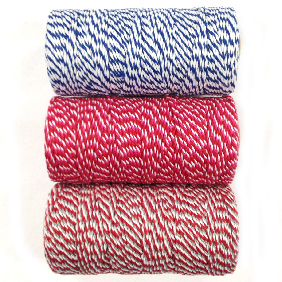 Wrapables Cotton Baker's Twine 12ply 330 Yards (Set of 3 Spools x 110 Yards)