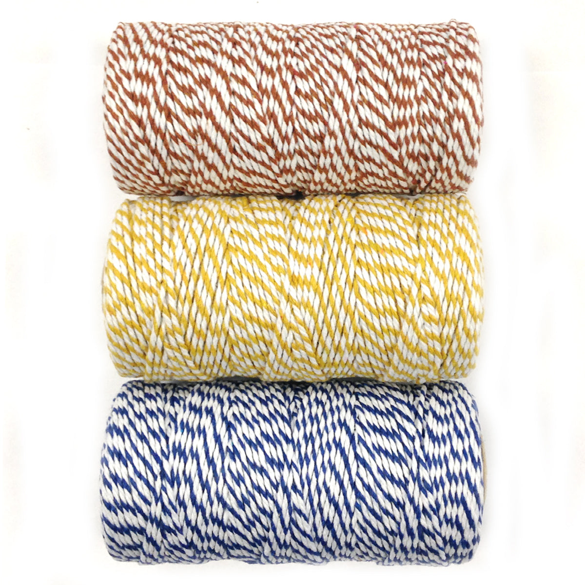 Wrapables Cotton Baker's Twine 12ply 330 Yards (Set of 3 Spools x 110 Yards)