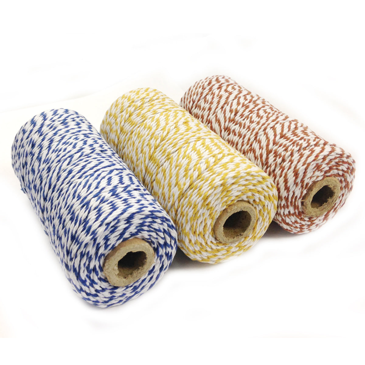 Wrapables Cotton Baker's Twine 12ply 330 Yards (Set of 3 Spools x 110 Yards)