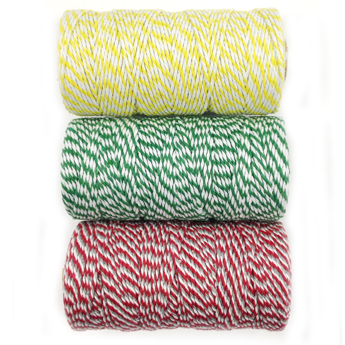 Wrapables Cotton Baker's Twine 12ply 330 Yards (Set of 3 Spools x 110 Yards)