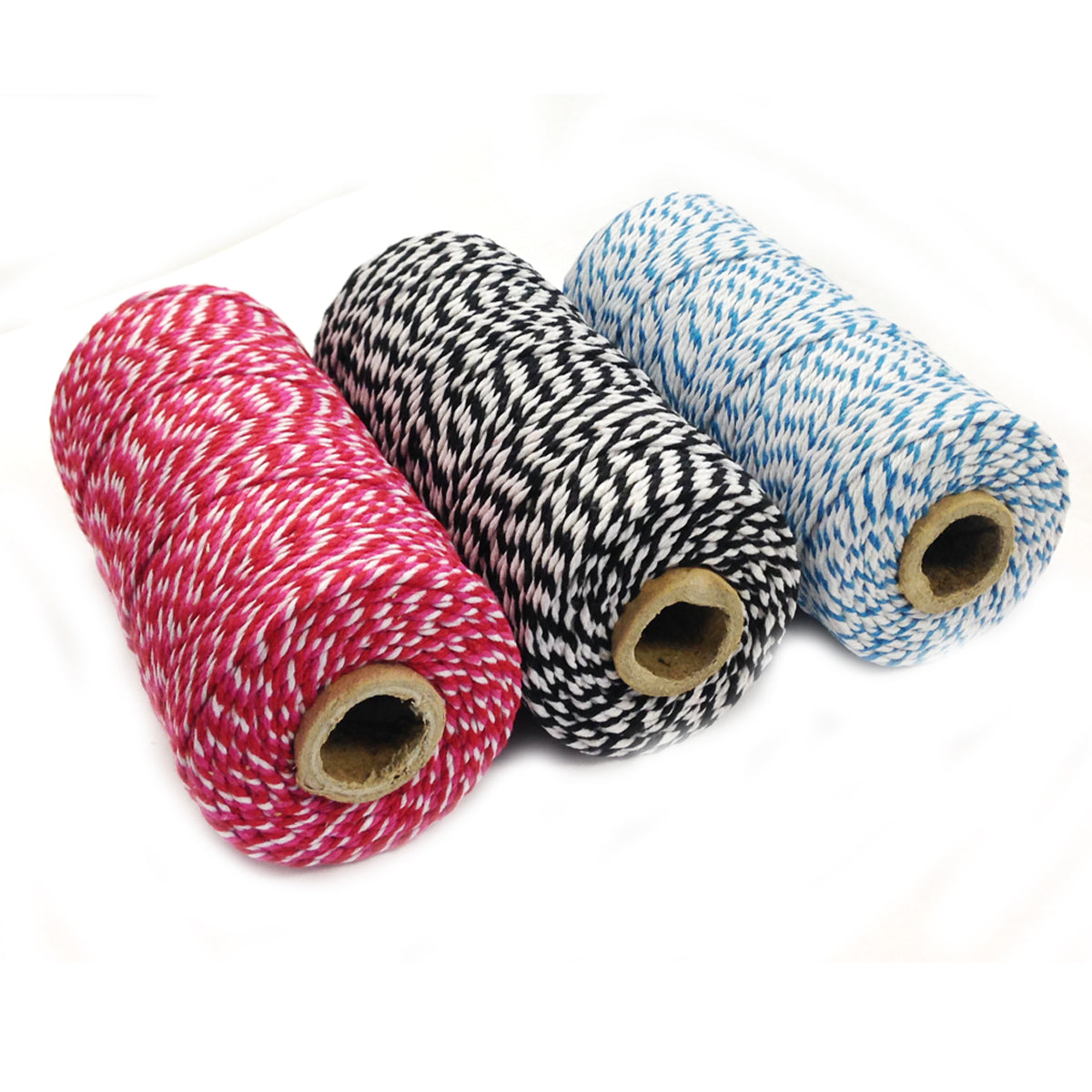 Wrapables Cotton Baker's Twine 12ply 330 Yards (Set of 3 Spools x 110 Yards)