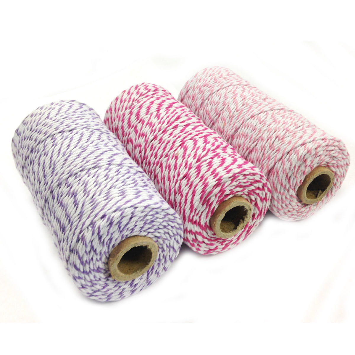 Wrapables Cotton Baker's Twine 12ply 330 Yards (Set of 3 Spools x 110 Yards)