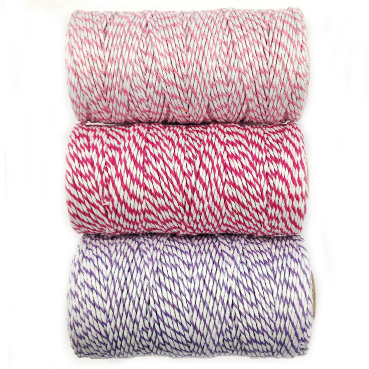 Wrapables Cotton Baker's Twine 12ply 330 Yards (Set of 3 Spools x 110 Yards)