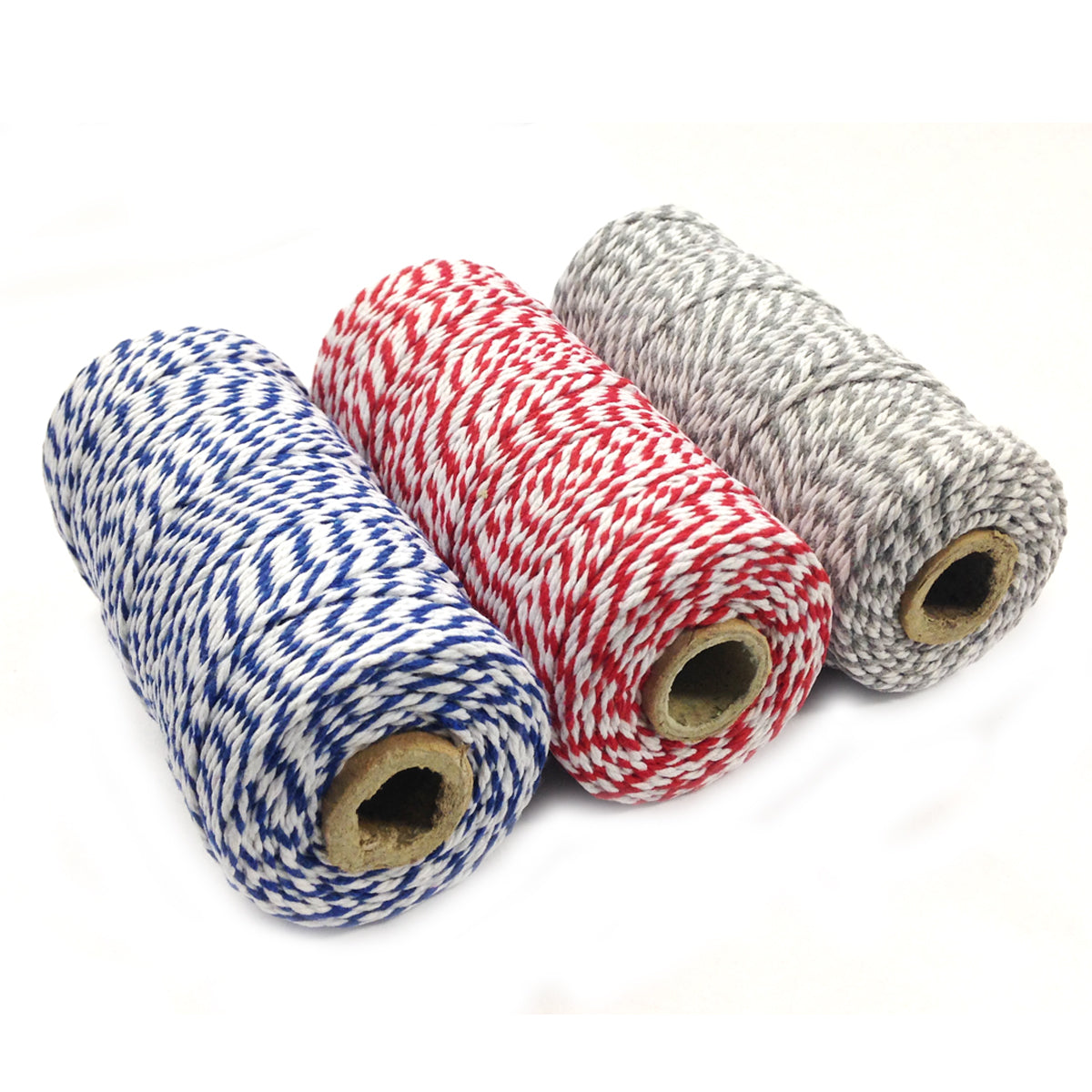 Wrapables Cotton Baker's Twine 12ply 330 Yards (Set of 3 Spools x 110 Yards)