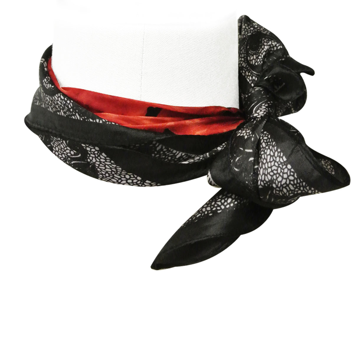 Wrapables 100% Silk Neckerchief Square Scarf