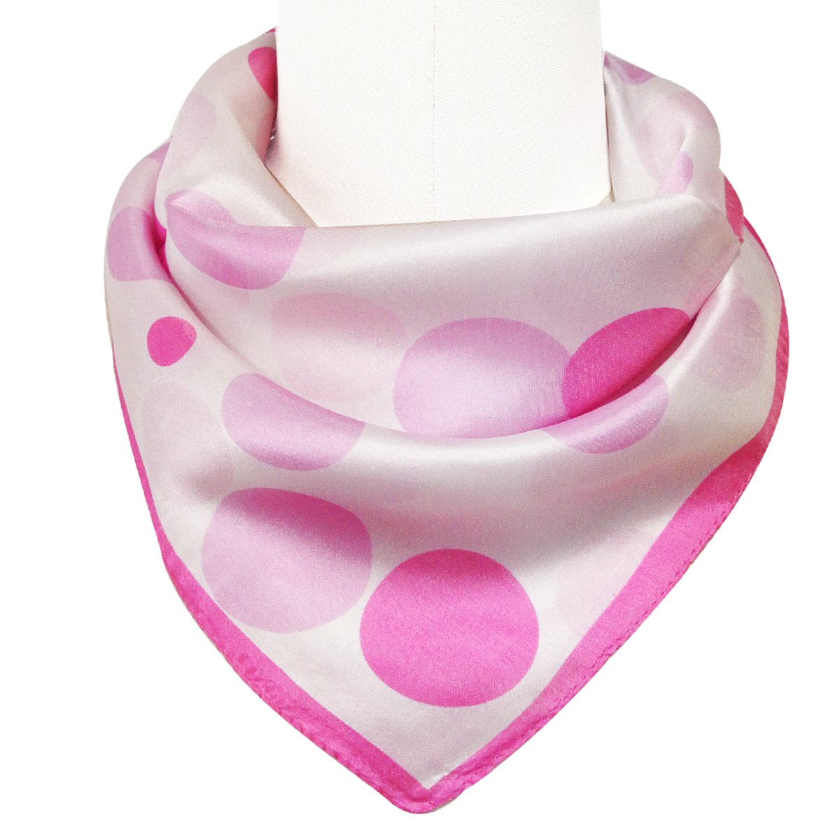 Wrapables 100% Silk Neckerchief Square Scarf