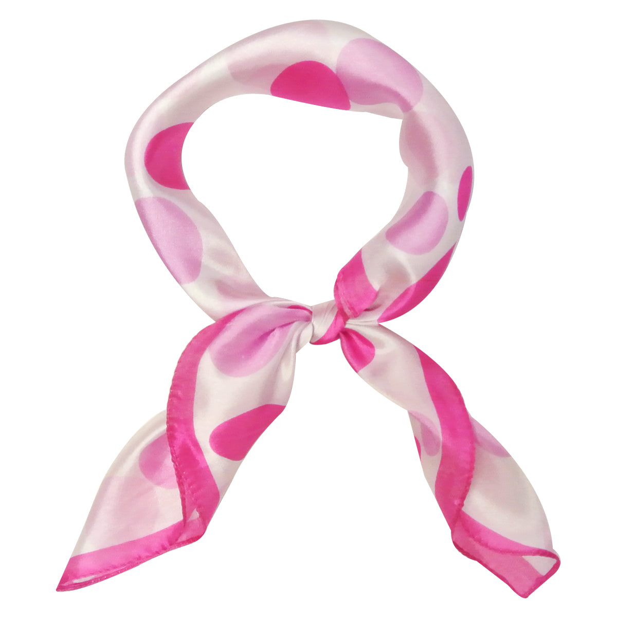 Wrapables 100% Silk Neckerchief Square Scarf