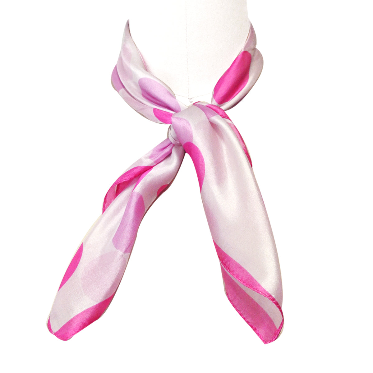 Wrapables 100% Silk Neckerchief Square Scarf
