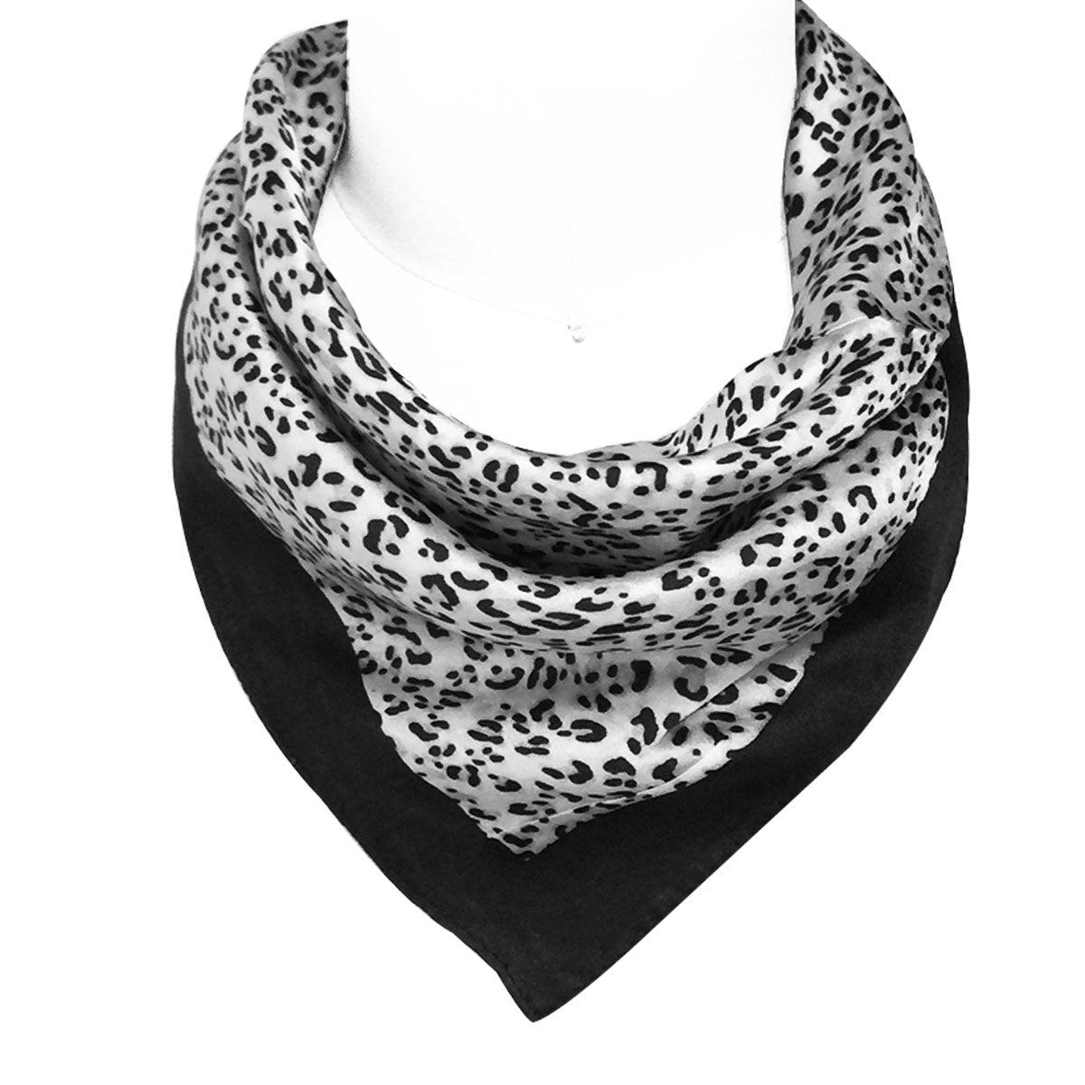 Wrapables 100% Silk Neckerchief Square Scarf