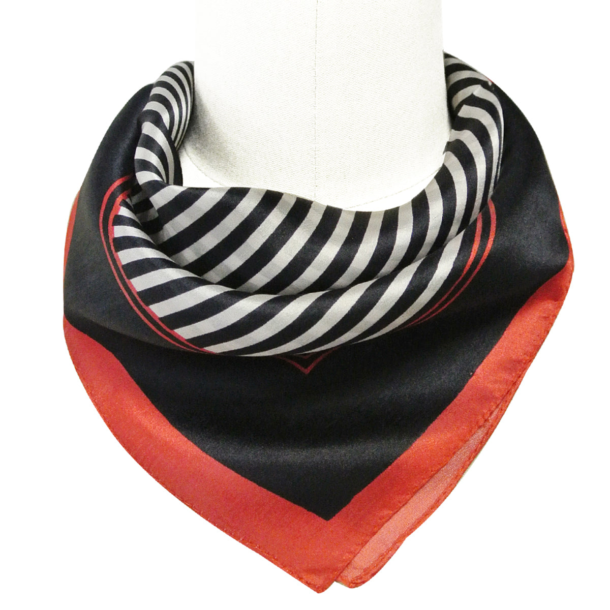 Wrapables 100% Silk Neckerchief Square Scarf